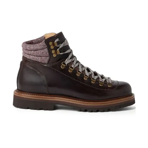 Shoes > Boots > Lace-up Boots - - Brunello Cucinelli - Modalova