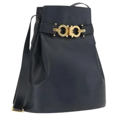 Pre-owned > Pre-owned Bags > Pre-owned Shoulder Bags - - Salvatore Ferragamo Pre-owned - Modalova