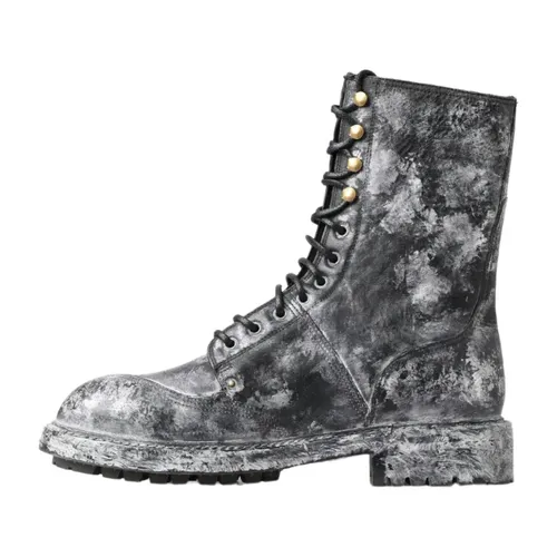 Shoes > Boots > Lace-up Boots - - Dolce & Gabbana - Modalova