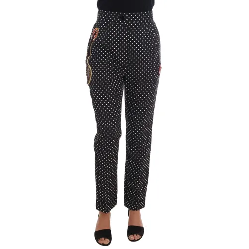 Trousers > Slim-fit Trousers - - Dolce & Gabbana - Modalova