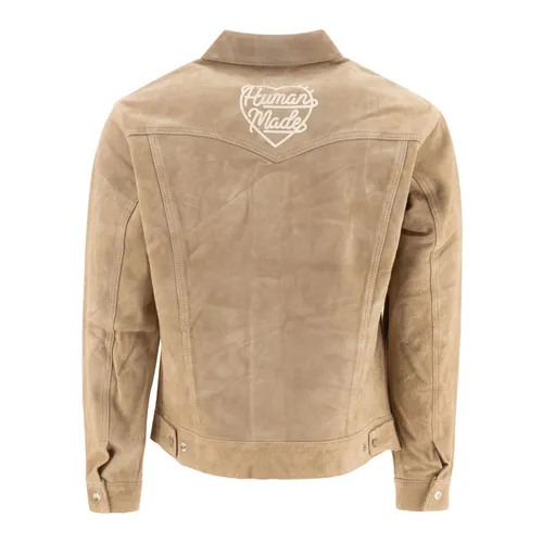 Jackets > Leather Jackets - - Human Made - Modalova