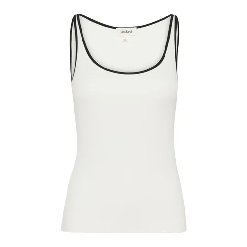 Tops > Sleeveless Tops - - Soaked in Luxury - Modalova
