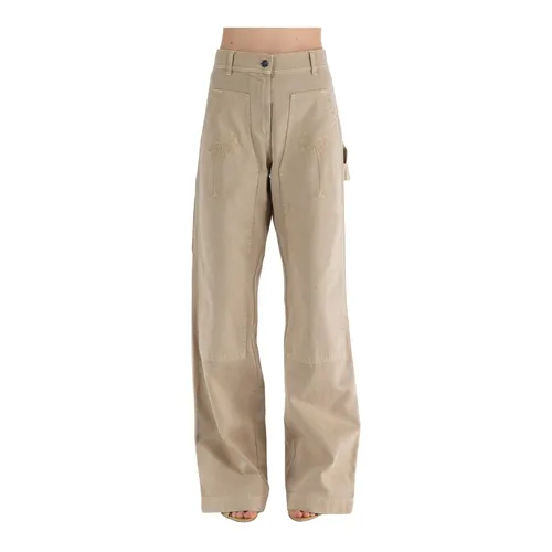 Trousers > Straight Trousers - - Palm Angels - Modalova