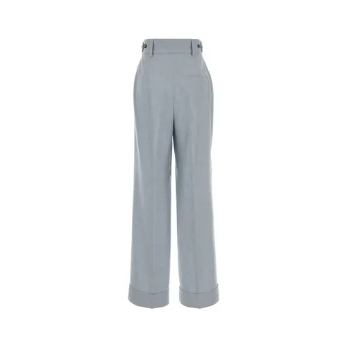Trousers > Wide Trousers - - Alberta Ferretti - Modalova
