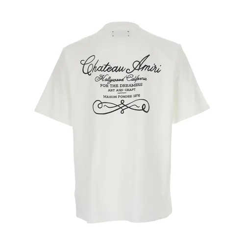 Amiri - Tops > T-Shirts - White - Amiri - Modalova