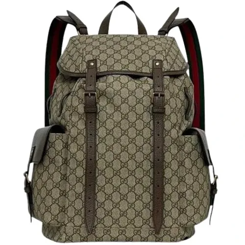 Pre-owned > Pre-owned Bags > Pre-owned Backpacks - - Gucci Vintage - Modalova