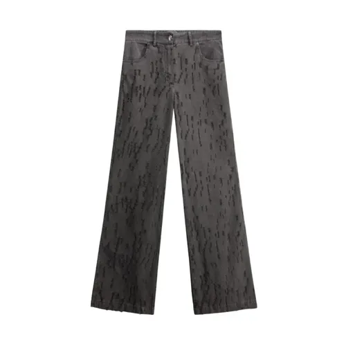 PM - Jeans > Wide Jeans - Gray - 8PM - Modalova