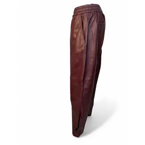 Trousers > Leather Trousers - - Oakwood - Modalova