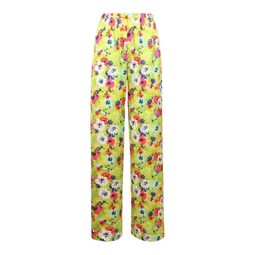 Trousers > Wide Trousers - - Msgm - Modalova