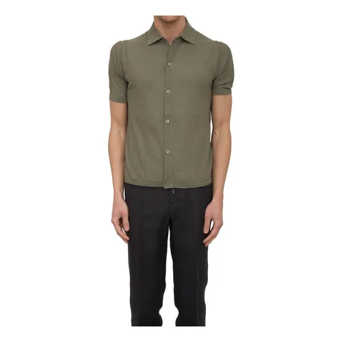 Shirts > Short Sleeve Shirts - - Paolo Pecora - Modalova