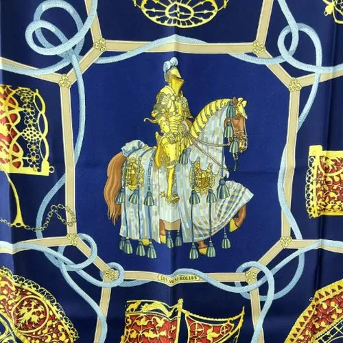 Pre-owned > Pre-owned Accessories > Pre-owned Scarves - - Hermès Vintage - Modalova