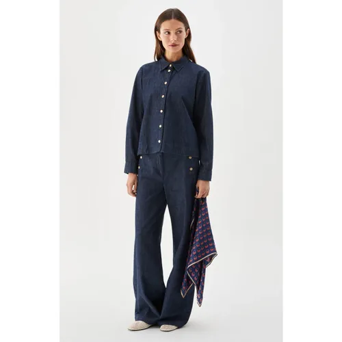 Blouses & Shirts > Denim Shirts - - Busnel - Modalova