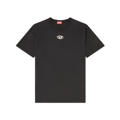 Diesel - Tops > T-Shirts - Black - Diesel - Modalova