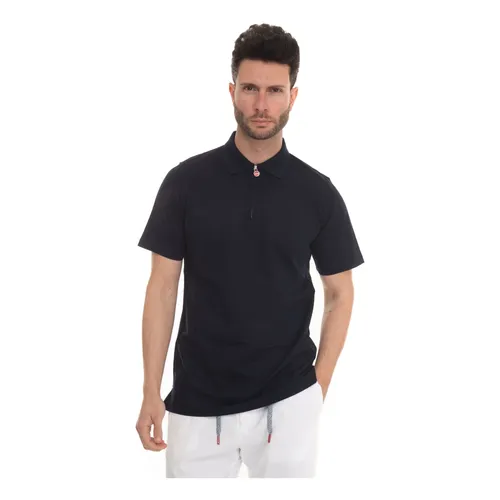 Kiton - Tops > Polo Shirts - Blue - Kiton - Modalova