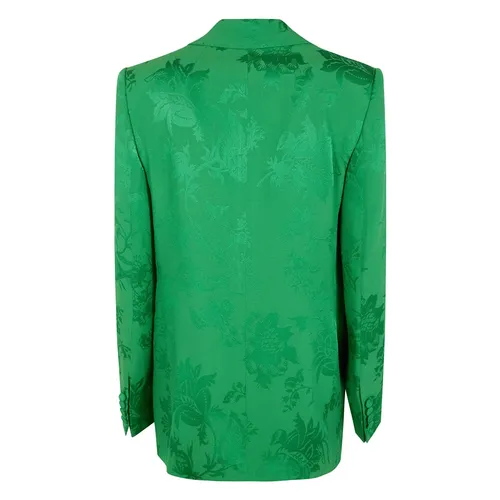 Etro - Jackets > Blazers - Green - Etro - Modalova