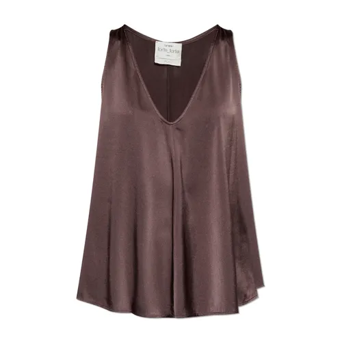 Tops > Sleeveless Tops - - Forte Forte - Modalova