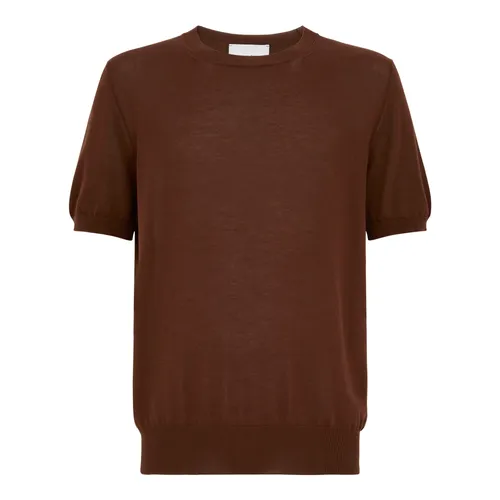Knitwear > Round-neck Knitwear - - Amaránto - Modalova