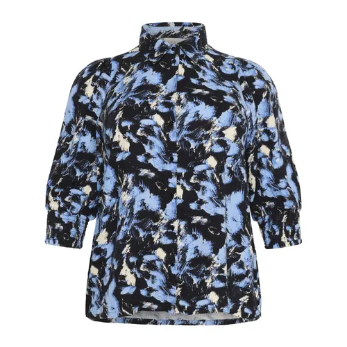 Blouses & Shirts > Shirts - - Kaffe Curve - Modalova