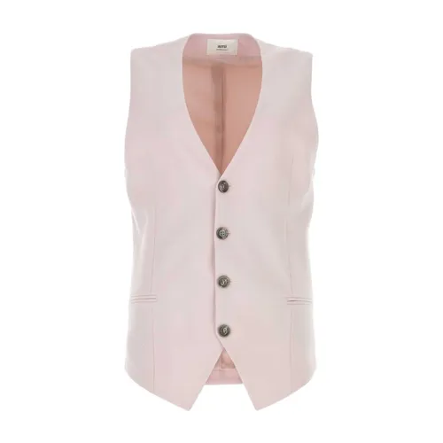 Jackets > Vests - - Ami Paris - Modalova