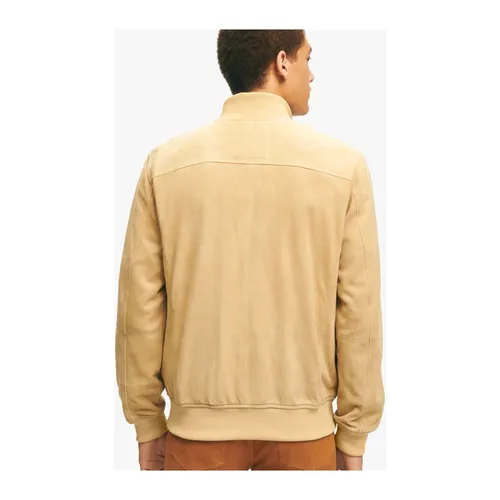 Jackets > Leather Jackets - - Brooks Brothers - Modalova