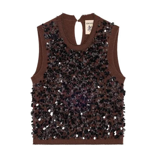 Knitwear > Round-neck Knitwear - - Semicouture - Modalova