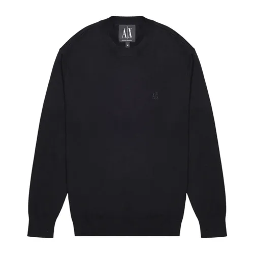 Knitwear > Round-neck Knitwear - - Armani Exchange - Modalova