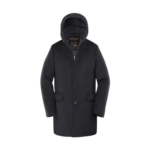 Coats > Single-Breasted Coats - - Moorer - Modalova