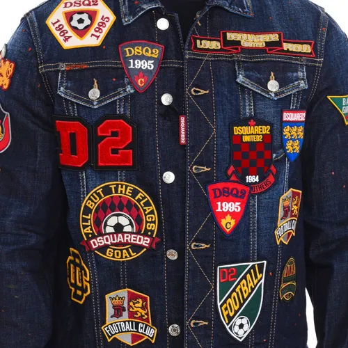 Jackets > Denim Jackets - - Dsquared2 - Modalova