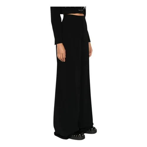 Trousers > Wide Trousers - - Moschino - Modalova