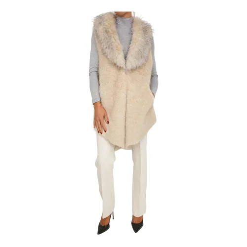 Nenette - Jackets > Vests - Beige - Nenette - Modalova