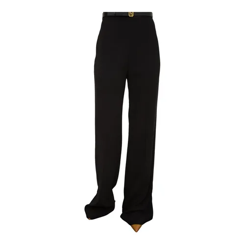 Trousers > Wide Trousers - - Elisabetta Franchi - Modalova