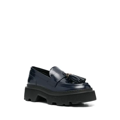 Shoes > Flats > Loafers - - Santoni - Modalova