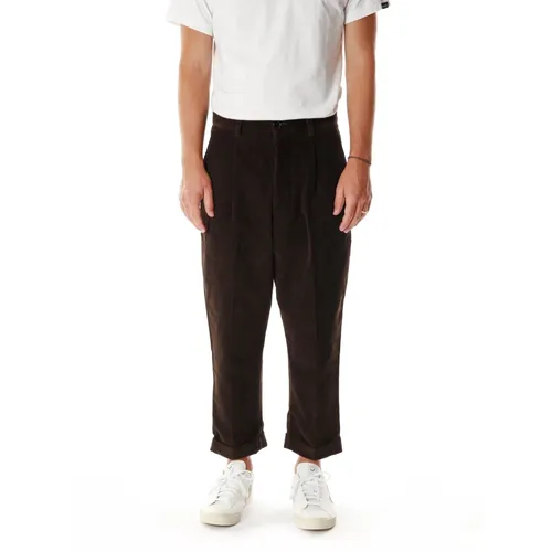 Trousers > Straight Trousers - - Ami Paris - Modalova