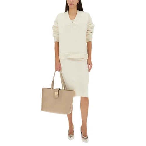 Knitwear > V-neck Knitwear - - Tom Ford - Modalova