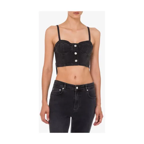 Tops > Sleeveless Tops - - Moschino - Modalova