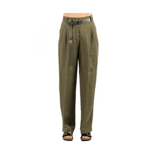 Trousers > Tapered Trousers - - Max Mara Studio - Modalova