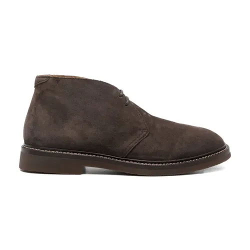 Shoes > Boots > Lace-up Boots - - Brunello Cucinelli - Modalova