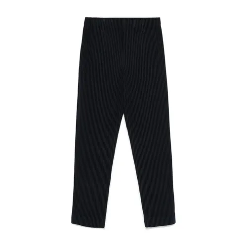 Trousers > Slim-fit Trousers - - Issey Miyake - Modalova