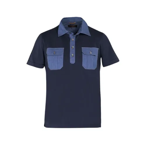 Tops > Polo Shirts - - Moorer - Modalova