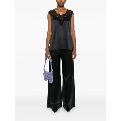 Trousers > Wide Trousers - - Ermanno Scervino - Modalova