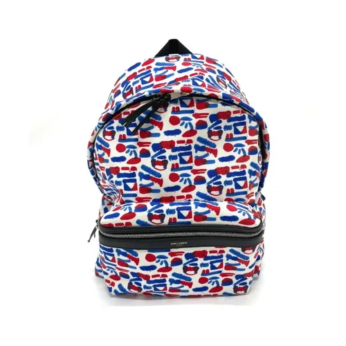Pre-owned > Pre-owned Bags > Pre-owned Backpacks - - Saint Laurent Vintage - Modalova
