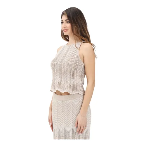 Tops > Sleeveless Tops - - Akep - Modalova