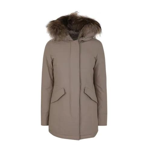 Woolrich - Coats > Parkas - Brown - Woolrich - Modalova