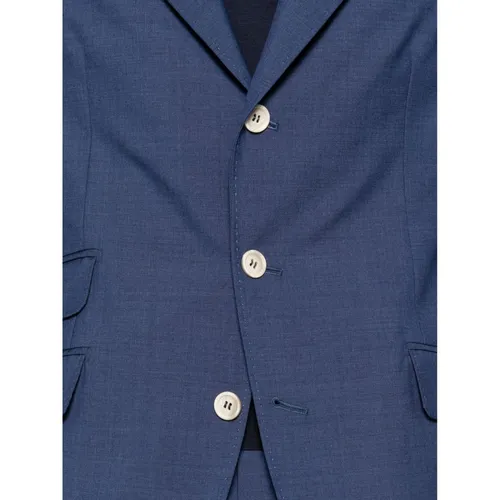 Suits > Suit Sets > Single Breasted Suits - - Brunello Cucinelli - Modalova