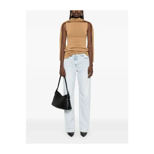 Jeans > Loose-fit Jeans - - Elisabetta Franchi - Modalova