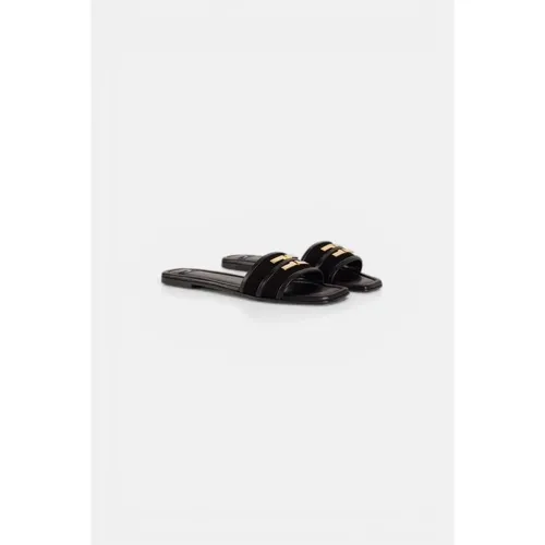 Shoes > Flip Flops & Sliders > Sliders - - Elisabetta Franchi - Modalova