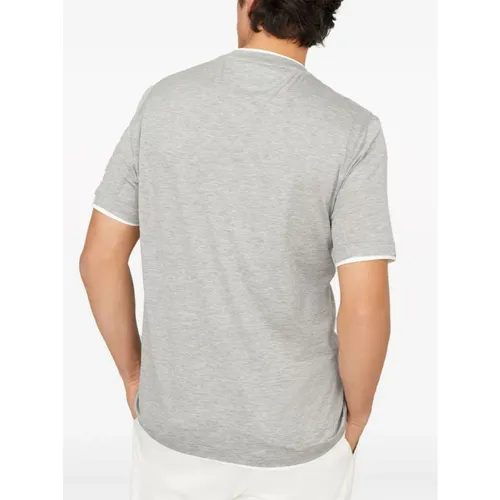 Tops > T-Shirts - - Brunello Cucinelli - Modalova