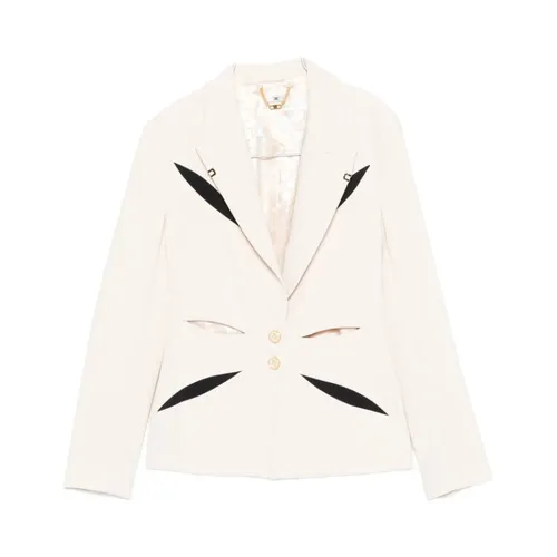 Jackets > Blazers - - Elisabetta Franchi - Modalova