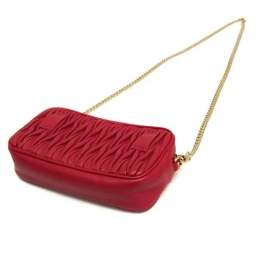 Pre-owned > Pre-owned Bags > Pre-owned Cross Body Bags - - Miu Miu Pre-owned - Modalova