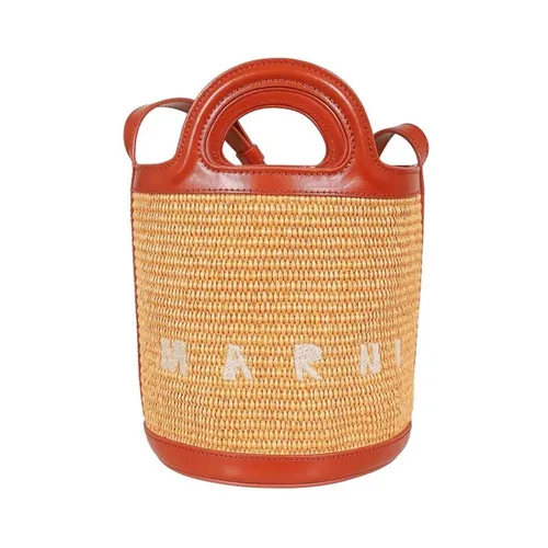Marni - Bags > Handbags - Beige - Marni - Modalova